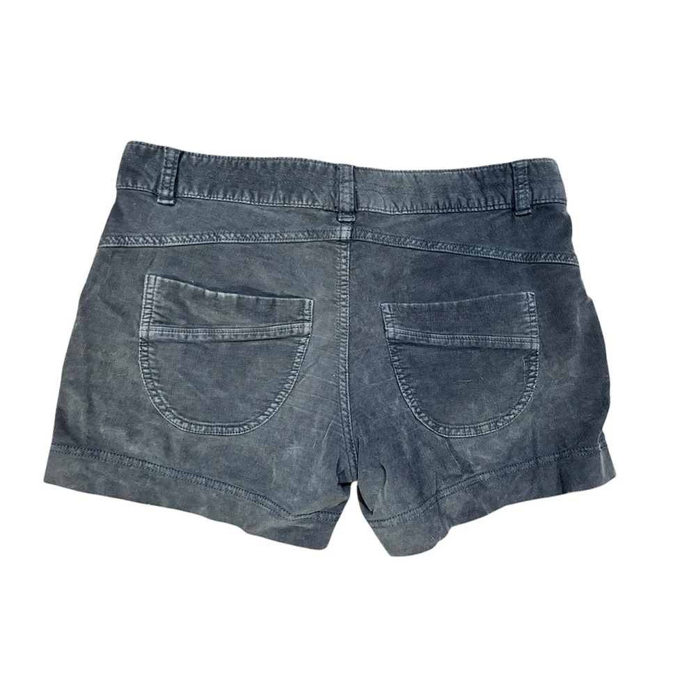 Athleta Gray Corduroy Shorts Size 4